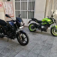 موتور آپاچی 180در حد صفر واقعی