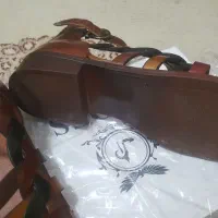 صندل چرم دخترانه سایز ۳۷|کیف، کفش، کمربند|کهریزک, |دیوار