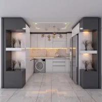 کابینت آشپزخانه ،ام دی اف،هایگلاس با طراحی رایگان