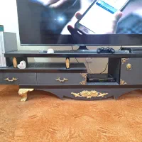 دو عدد زیر تلویزیونی تمیز|میز تلویزیون|امیدیه, |دیوار