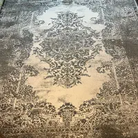 دوعدد فرش پتینه نو