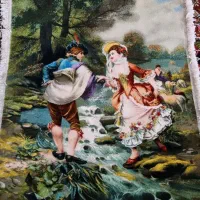 تابلو فرش ابریشم