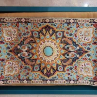 سرویسِ نفیسِ ۵ تیکه رومیزی ترمه عدل یزد زیر قیمت|پرده، رانر، رومیزی|تهران, دروازه شمیران|دیوار