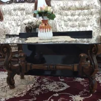 میز عسلی چوب گردو