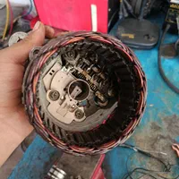 سیم کشی استارت دینام سیار  در محل