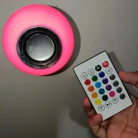 لامپ از جی بی RGB با اسپیکر و کنترل بدون جعبه|لامپ و چراغ|تهران, قصر فیروزه ۱|دیوار