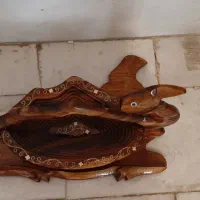 ظرف اجیل هندی دکوری چوبی|ظروف سرو و پذیرایی|مشهد, راهنمایی|دیوار