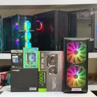 کیس گیمینگ رندرینگ I514400F و گرافیک RTX5060Ti