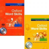 دو جلد کتاب Oxford Word Skills