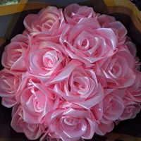 گل روبانی صورتی