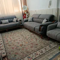 مبل هشت نفره تخت خواب شو|مبلمان خانگی و میز عسلی|صفادشت, |دیوار