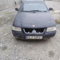 سمند 1381شاسی جلووعقب سالم معاوضه باسواری ووانت