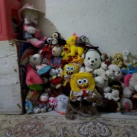 تعدادی عروسک|اسباب‌بازی بچه|شهرکرد, |دیوار