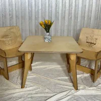 میز و صندلی چوبی کودک