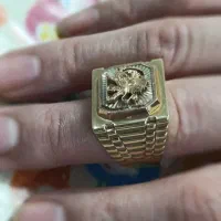 انگشتر طلا شیر و خورشید|جواهرات|بروجرد, |دیوار