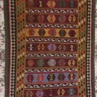 گلیم دست بافت  قدیمی