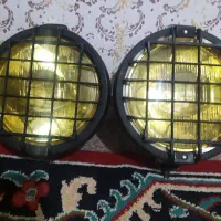 پروژکتور آفرودی بزرگ زرد گرد پشت استیلی و وپلاستیک|قطعات یدکی و لوازم جانبی|ارومیه, |دیوار