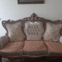 مبل  کلاسیک ۹ نفره|مبلمان خانگی و میز عسلی|تهران, مینی‌سیتی (شهرک نفت)|دیوار