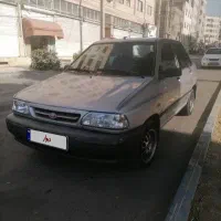 خودرو پراید بی رنگ