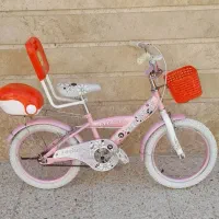 دوچرخه سایز ۱۶ دخترانه مارک پرادو در حد نو