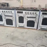 اجاق گاز صفحه لعاب شیشه و استیل آرشا جنرال