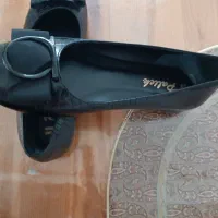 یک جفت کفش مشکی چرم از فروشگاه پانیک