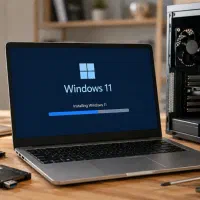 تعمیرات کامپیوتر لبتاب و نصب ویندوز در محل