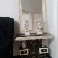آینه و شمعدان در حد نو