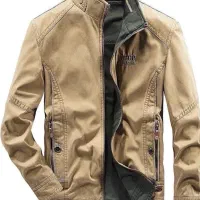 کت کتان جیپ دو رو