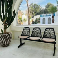 میز و صندلی انتظار آموزشی دانشجویی  کارولین