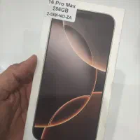 iphone 16 pro max desert ۲۵۶ zaa آکبند