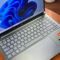 لپتاپجذاب آبی کربنی ساخت 2024 Hp Pavilion
