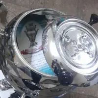 سماور ۶لیتر گازی سه کاره توپی آناناسی|سماور، چای‌ساز، قهوه‌ساز|تهران, شهرک بعثت|دیوار