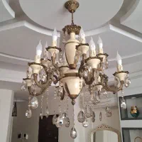 لوستر به همراه دو دیوار کوب