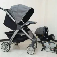 ست کالسکه و کریر چیکو مدل براوو ۳تیکه