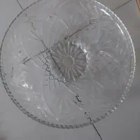 میوه خوری کریستال نیم گود آناناسی اصل فرانسه
