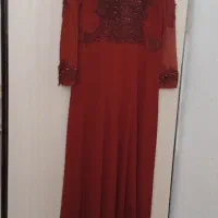 لباس مجلسی رنگ  زرشگی