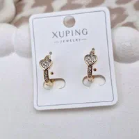 انواع گوشواره های مارک اصلی ژوپینگ با طلا مونمیزنه|بدلیجات|مشهد, طلاب|دیوار