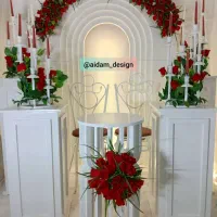 سفره عقد دکور و دیزاین مراسمات|خدمات پذیرایی، مراسم|اهواز, کمپلو جنوبی|دیوار