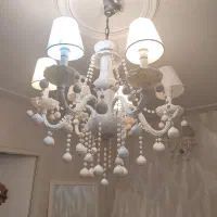 لوستر شش شعله ودیوار کوب دو شعله