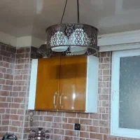 لوستر سه لامپی|لوستر و چراغ آویز|سمنان, |دیوار