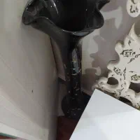 گلدان مشکی شیک