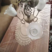 لوستر سه شاخه طرح شیپوری