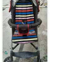 کالسکه دسته عصایی در حد نو|کالسکه و لوازم جانبی|لار, |دیوار