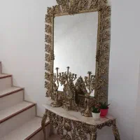 اینه کنسول وشمعدان