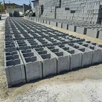 بلوک دیواری ته پر ۱۳*۳۳/ارتفاع۱۸