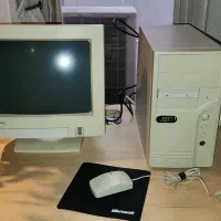 کامپیوتر دکوری قدیمی نوستالژی کیس پنتیوم|رایانه رومیزی|تهران, پاسداران|دیوار