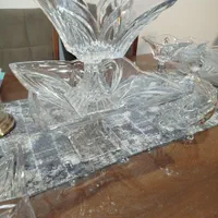 سرویس آجیل خوری کریستال|ظروف سرو و پذیرایی|قم, شهرک قدس|دیوار