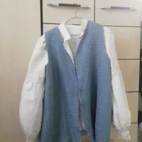 شومیز مجلسی به همراه رویه و کت شلوار اسپرت