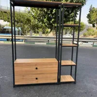 رگال چوب و فلز کمد کشوو دراور جاکفشی جا لباسی|جاکفشی، کمد، دراور|تهران, نعمت‌آباد|دیوار